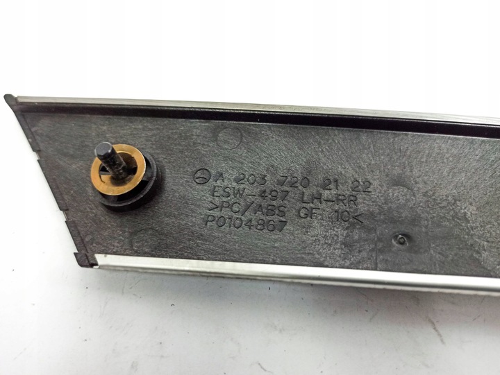 фото №14, Mercedes-benz c w203 2004 зад сторона ліва обшивки двері