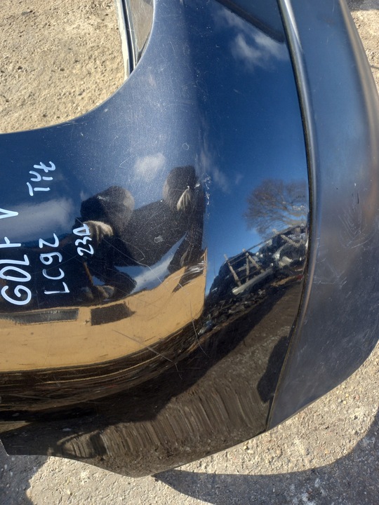 фото №14, Бампер зад задній vw golf v код фарби lc9z