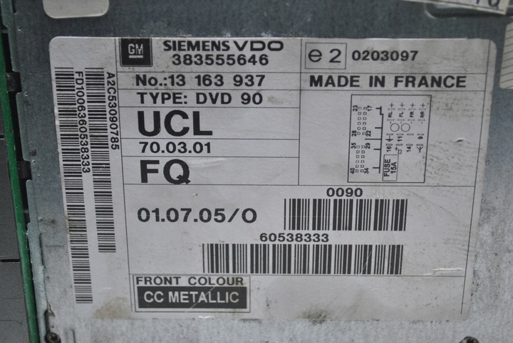 фото №8, Радіопрогравач cd opel vectra c 13163937