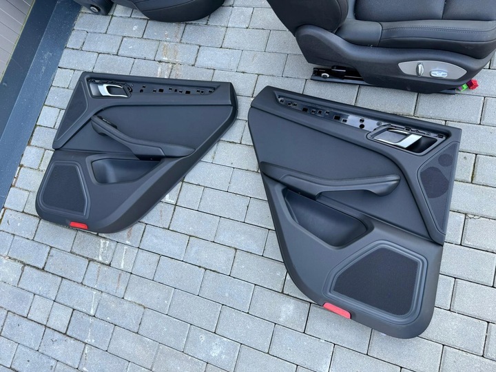 фото №12, Porsche macan 95b рестайлинг fl 21- сиденья диван обшивки обивка туннель кожа