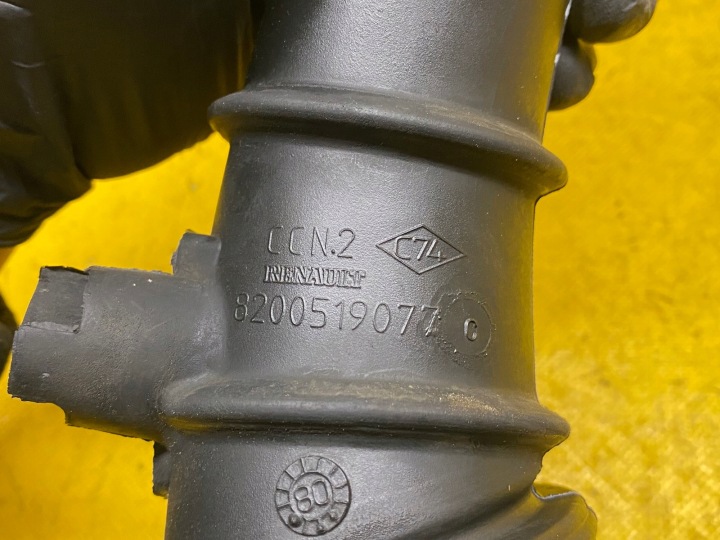 фото №8, Трубка  воздуха 8200519077 clio iii 1.2 tce d4f h784 dacia sandero