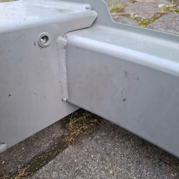 фото №14, Усилитель балка перед передняя volvo xc40 c40 рестайлинг 22-25 серый