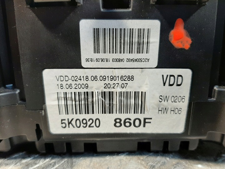фото №8, Vw golf vi 1.4 tsi 3d 09r блок управления двигателя 03c906027f набор