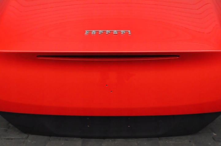фото №7, Ferrari california крышка багажника зад 2012r задняя rosso corsa 322 карбон