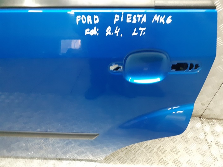 фото №3, Двері лівий зад ford fiesta mk6 24