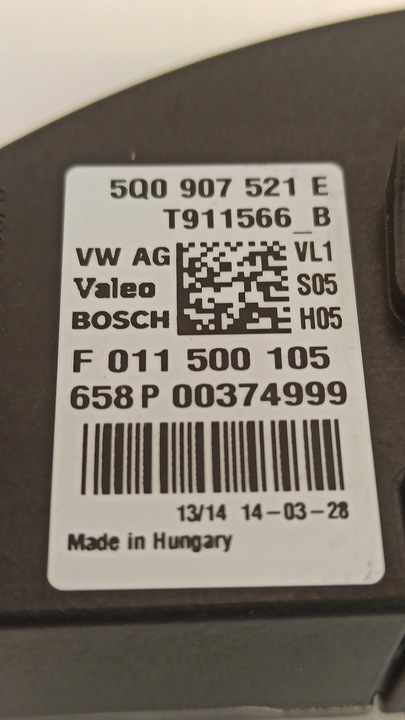 фото №5, Audi a3 8v резистор вентилятор 5q0907521e