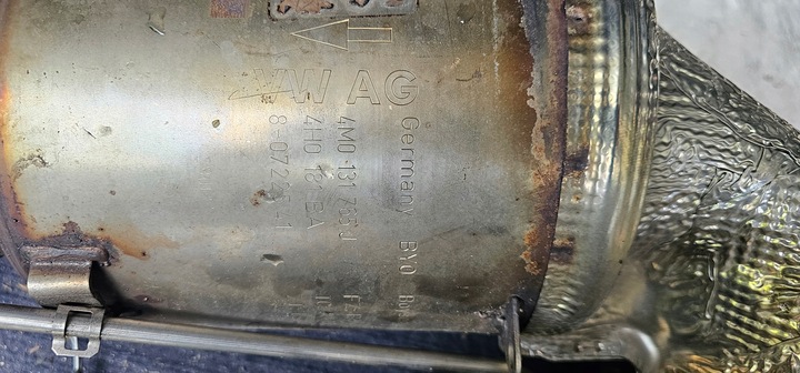 фото №5, Audi каталізатор dpf 4m0131765j двигун 3.0 tdi