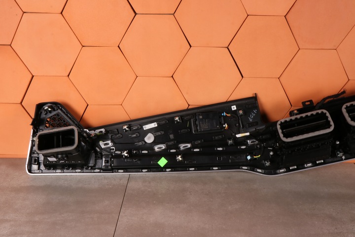 фото №9, Bmw x5 g05 lci планка декоративная dekor панели консоли poplar grain