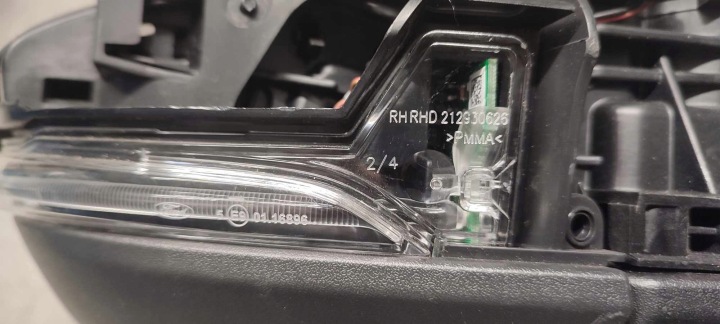 фото №10, Дзеркало праве ford focus mk4 англієць rhd 6pin комплектні uk jx7b17682ef