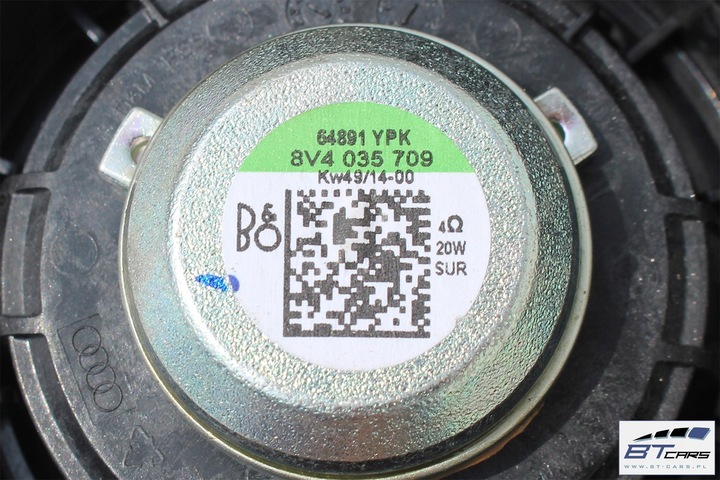 фото №12, Audi a3 sportback динаміки озвучення 8v bang olufsen 8v0035465d 8v0035