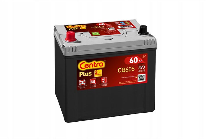 CENTRA PLUS CB605 60AH 480A