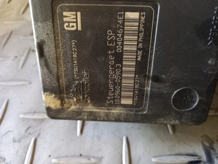 фото №5, Блок керування abs гальмівна 13244860bj opel zafira b ii 10r