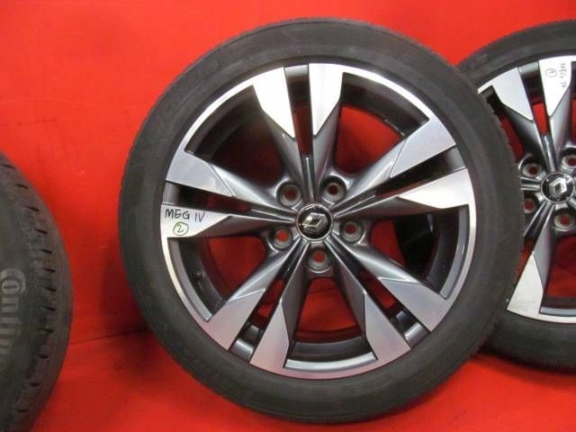 фото №11, Renault megane 4 iv диски диски алюмінієві 17 5x114.3 7j et43 205/50r17 kpl