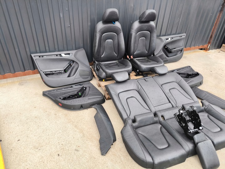 фото №10, Сиденье сиденья audi a5 8t sportback кожа комплект bez обогрева !!!