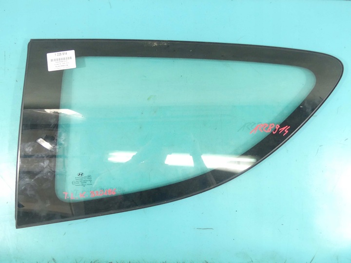 фото №1, Скло кузовна лівий зад hyundai i20 i 08- 3d