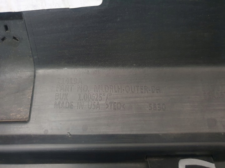 фото №5, Планка накладка jeep wrangler jl ліва зад 17-