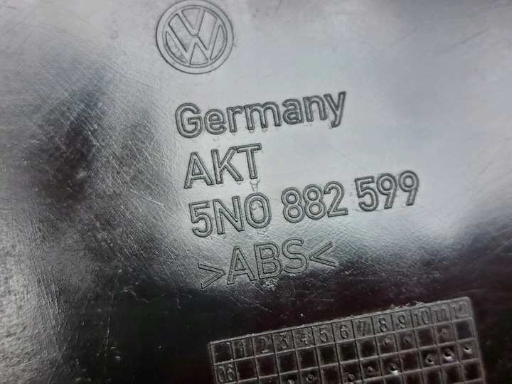 фото №6, Vw tiguan i sharan 7n полиця бардачок сидіння лівий 5n0882599 5n0882601