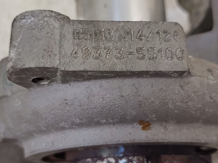 фото №8, Nissan juke 1 i рестайлинг 14-19 1.2 dig-t турбина з коллектор 49373-55100