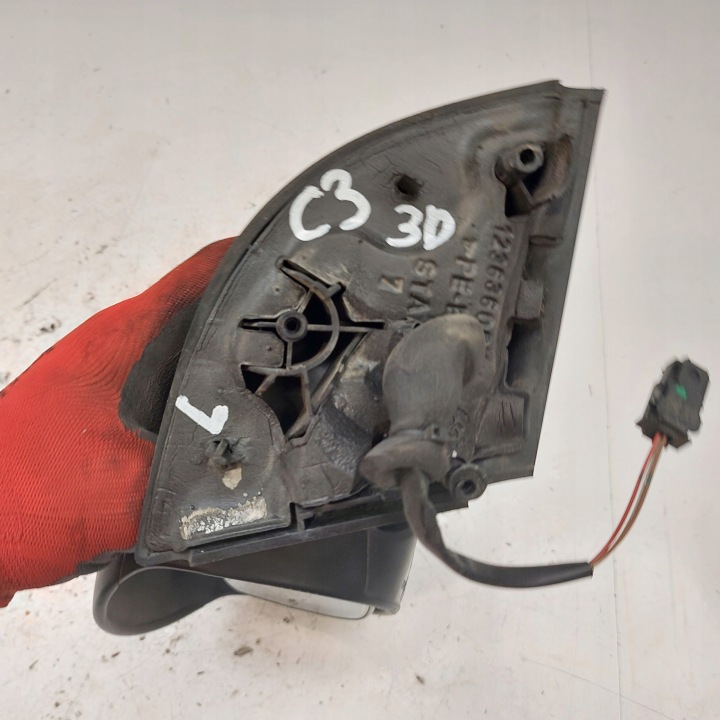 фото №9, Citroen c3 зеркало левое 3pin чёрные 0103024