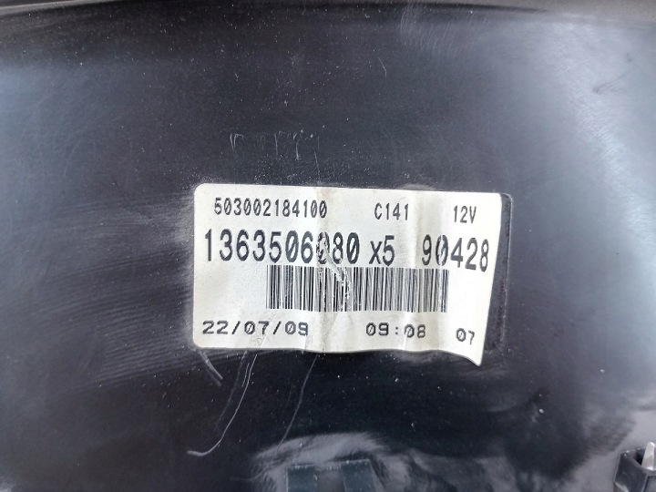 фото №7, Спидометр fiat fiorino iv 1363506080 1.3 jtd