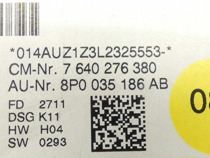 фото №8, Радіо радіопрогравач cd oem concert 2 din audi a3 8p рестайлінг 8p0035186ab