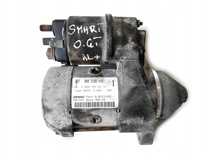 фото №1, Стартер smart 0.6 t 0003188v003