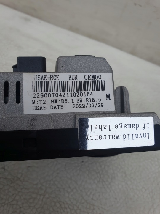 фото №16, Citroen c3 iii 20-23 екран дисплей радіо рамка 9850558480 98368507zd