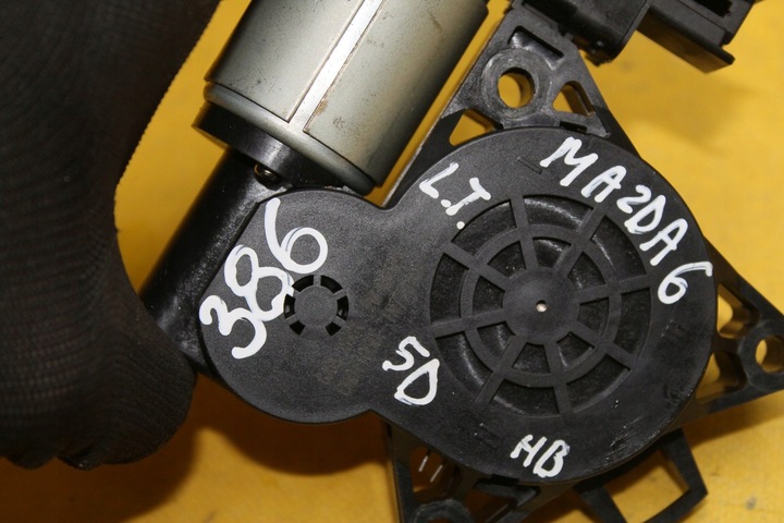 фото №7, Моторчик стёкла левый зад gj6a-5858x mazda 6 vi hb