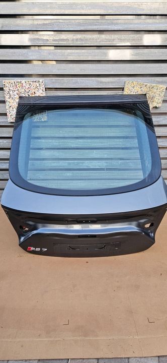 фото №1, Audi rs7 s7 a7 c7 4g рестайлінг lz7s кришка зад задня скло 2016r оригінал лак