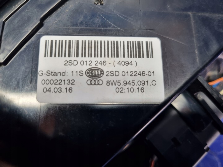 фото №15, Лампи задні повний led комплект audi a4 b9 sedan оригінал 8w5945092c