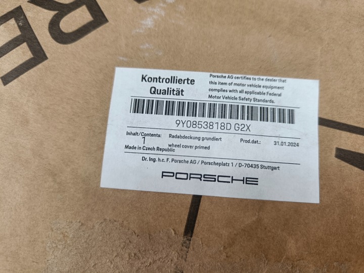 фото №8, Porsche cayenne iii 3 9y0 молдинг крила перед передня права 9y0853818d