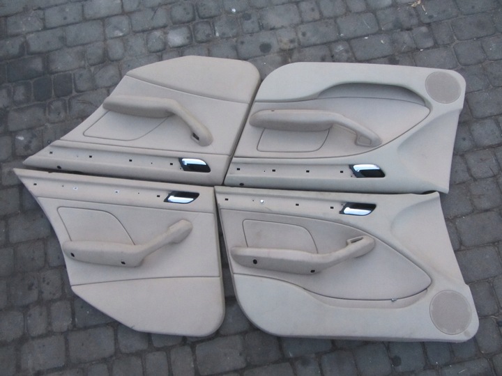 фото №8, Сидіння диван обшивки bmw e46 універсал шкіра кремовий