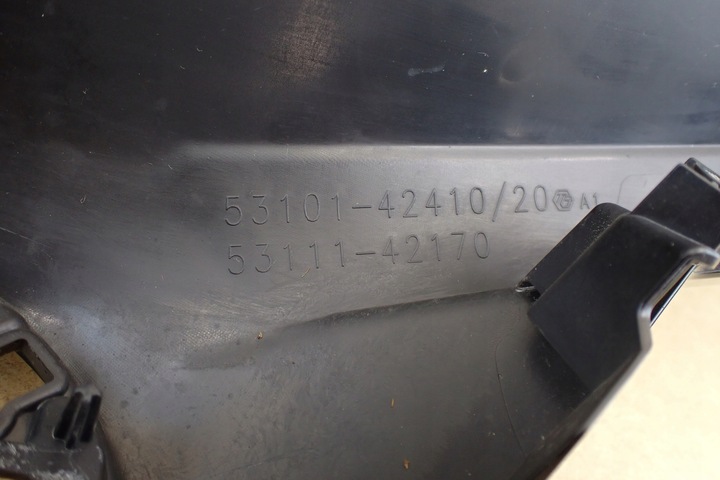 фото №11, Решётка радиатора решётка toyota rav4 iv 53101-42410 53111-42170 повреждённая