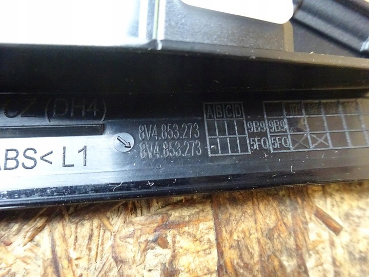 фото №10, A3 8v 8v4 5d sportback планки заглушки двері стійка праві ліві піаніно kpl