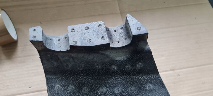 фото №9, Sq8 4m rsq8 q8 піна вкладка абсорбер фаркоп балка лівий зад 4m8807573