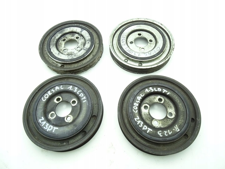 фото №6, Opel corsa c 03-06 1.3 cdti z13dt колесо пасове вала 46819147 оригінал