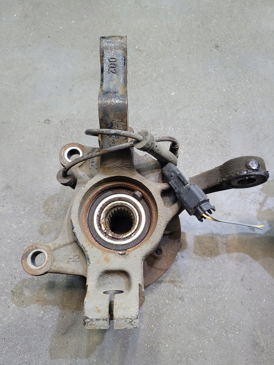 фото №5, Поворотный кулак ступица перед левый передняя левая датчик abs dacia spring