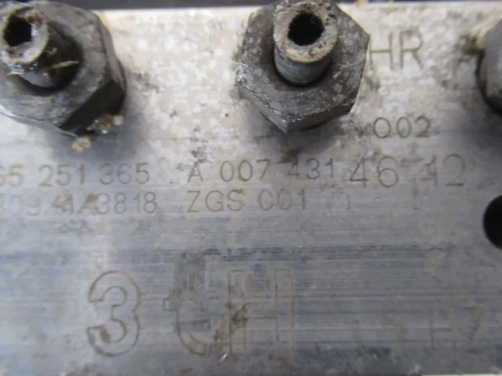 фото №10, Головний гальмівний циліндр abs mercedes sprinter w906 a0074314612 0265251365 2006-2019