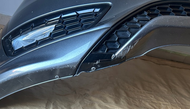 фото №12, Ford focus mk3 рестайлінг st-line 2014-2018 бампер перед магнітний gray