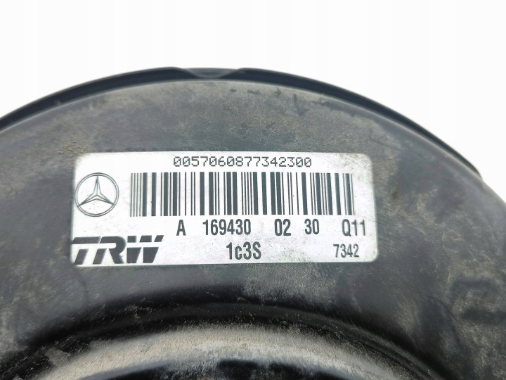 фото №8, Mercedes-benz a w169 2006 вакуумний підсилювач гальм (серво) a1694300230