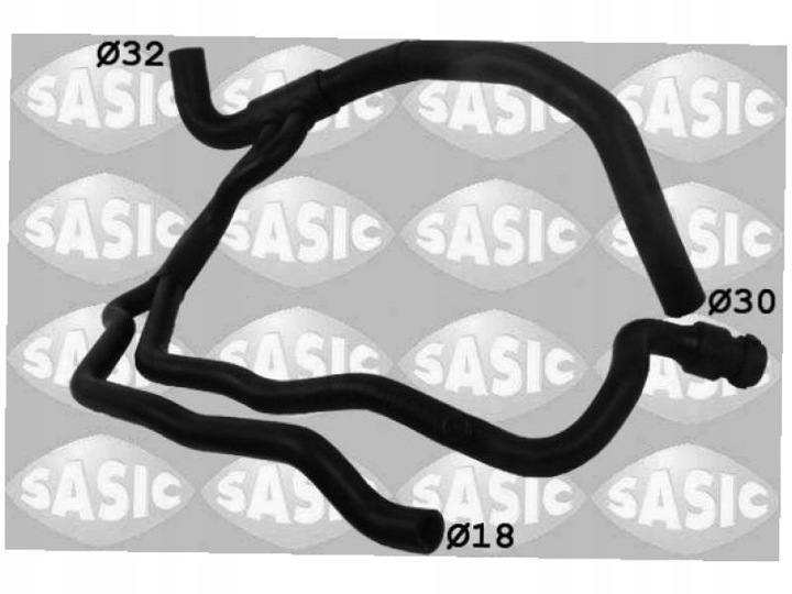 фото №2, Шланг радіатор sasic 3404150