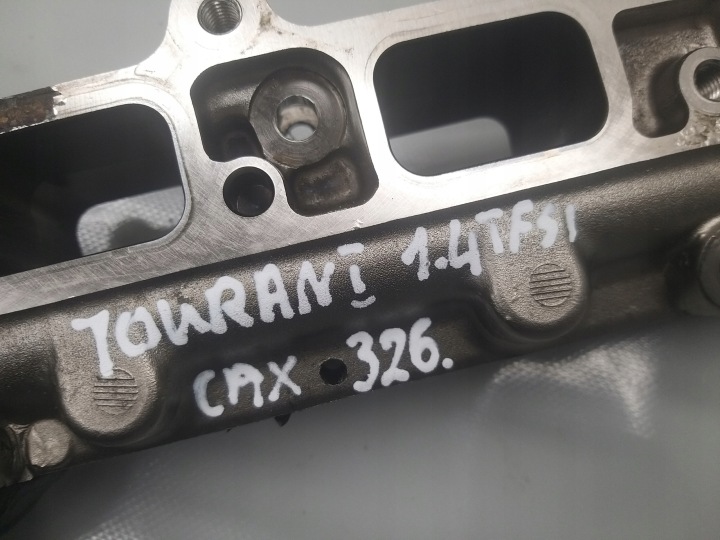 фото №11, Паливна рейка  колектор 1.4 tsi cax vw touran golf vi passat altea 202aq