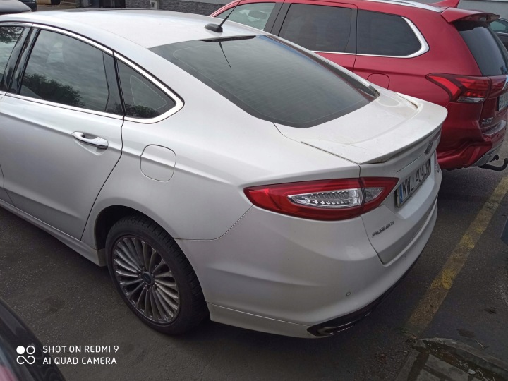 фото №11, Двері зад ліве ford fusion usa mondeo mk5 2012-2020 sedan білий ug
