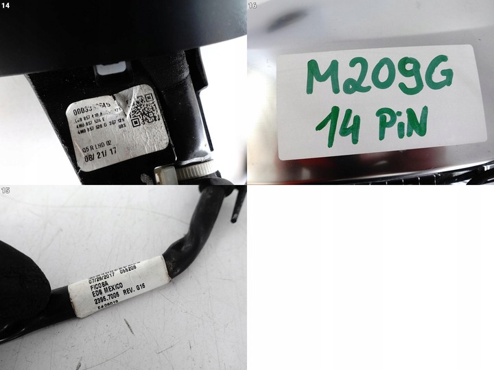 фото №12, Audi q7 sq7 4m0 15- дзеркало праві корпус сатин поворотник 14pin