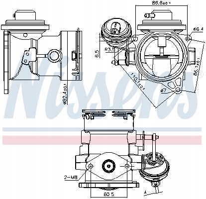 фото №11, Клапан egr подходит для: vw california t5 camper, multivan t5, transporter t5