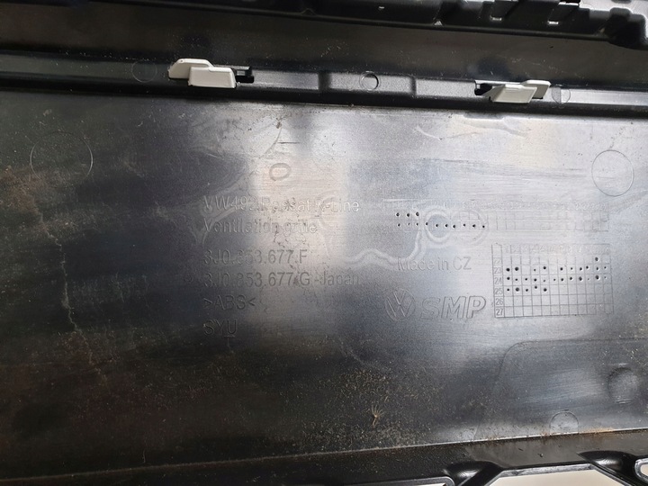 фото №14, Volkswagen vw passat b9 3j r-line 23- бампер перед решётка радиатора led pdc плита