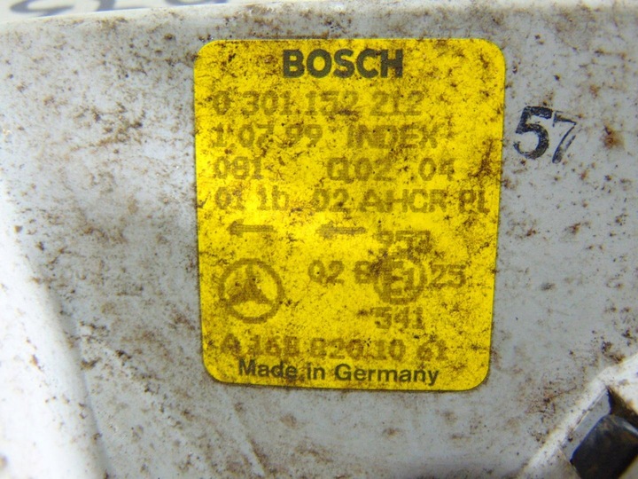 фото №7, Лампа праві перед 5 pin mercedes w168 a1688201061