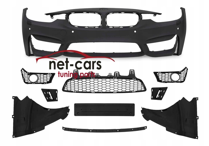 фото №2, Бампер перед зад пороги решётка радиатора bmw 3 f30 wz m3 evo h