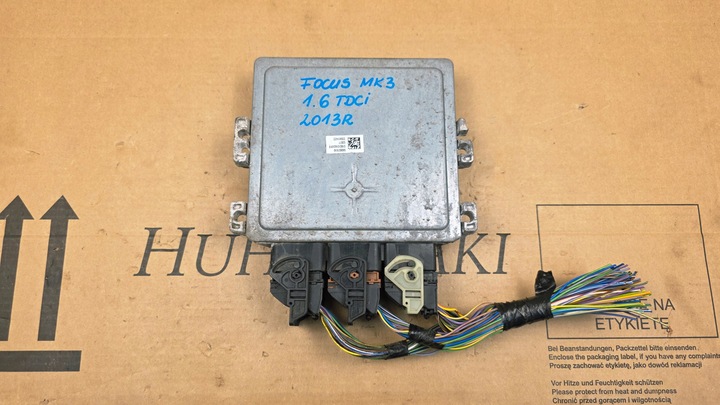 фото №9, Focus mk3 c-max mk2 1.6 tdci компьютер блок управления двигателя 13r bv61-12a650-dga