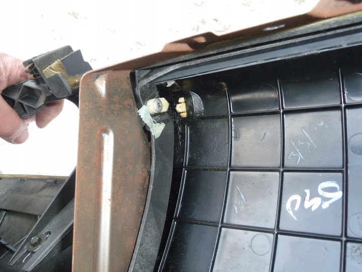 фото №5, Mercedes ml w163 97-04 консоль панель eur.
